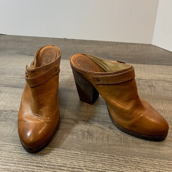 Frye Shoes - Frye "Patty" mule clogs size 10